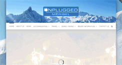 Desktop Screenshot of meribel-unplugged.co.uk